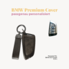 BMW Premium Autoschlüssel-Cover inkl. veganem Lederband, inkl. Personalisierung Typ I